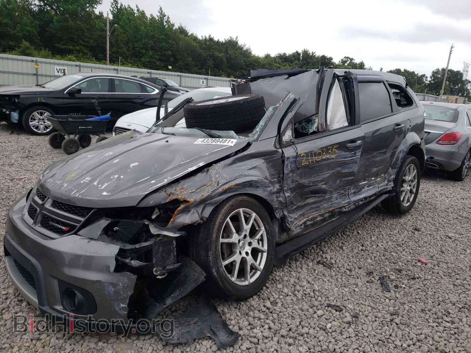 2013 DODGE JOURNEY - VIN: 3C4PDCEG8DT590872 - Фото 2