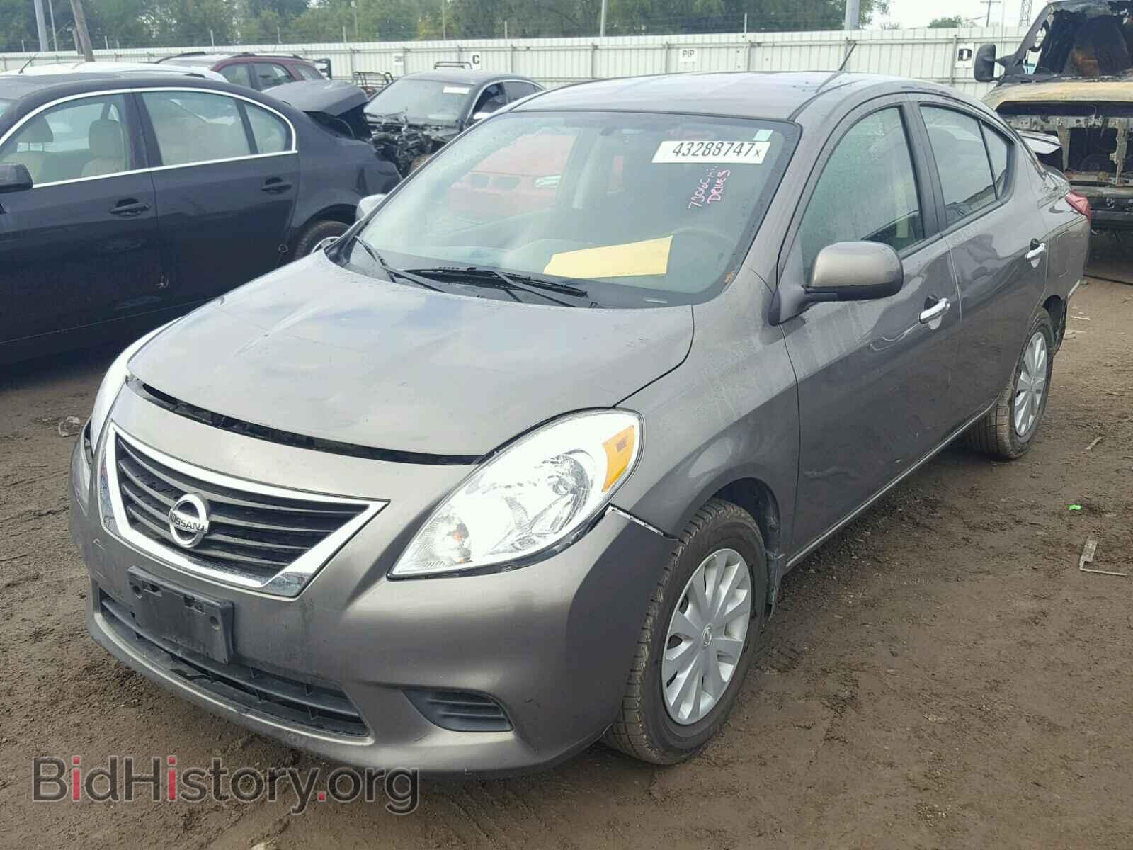 2012 NISSAN VERSA - VIN: 3N1CN7AP0CL859716 - Фото 2