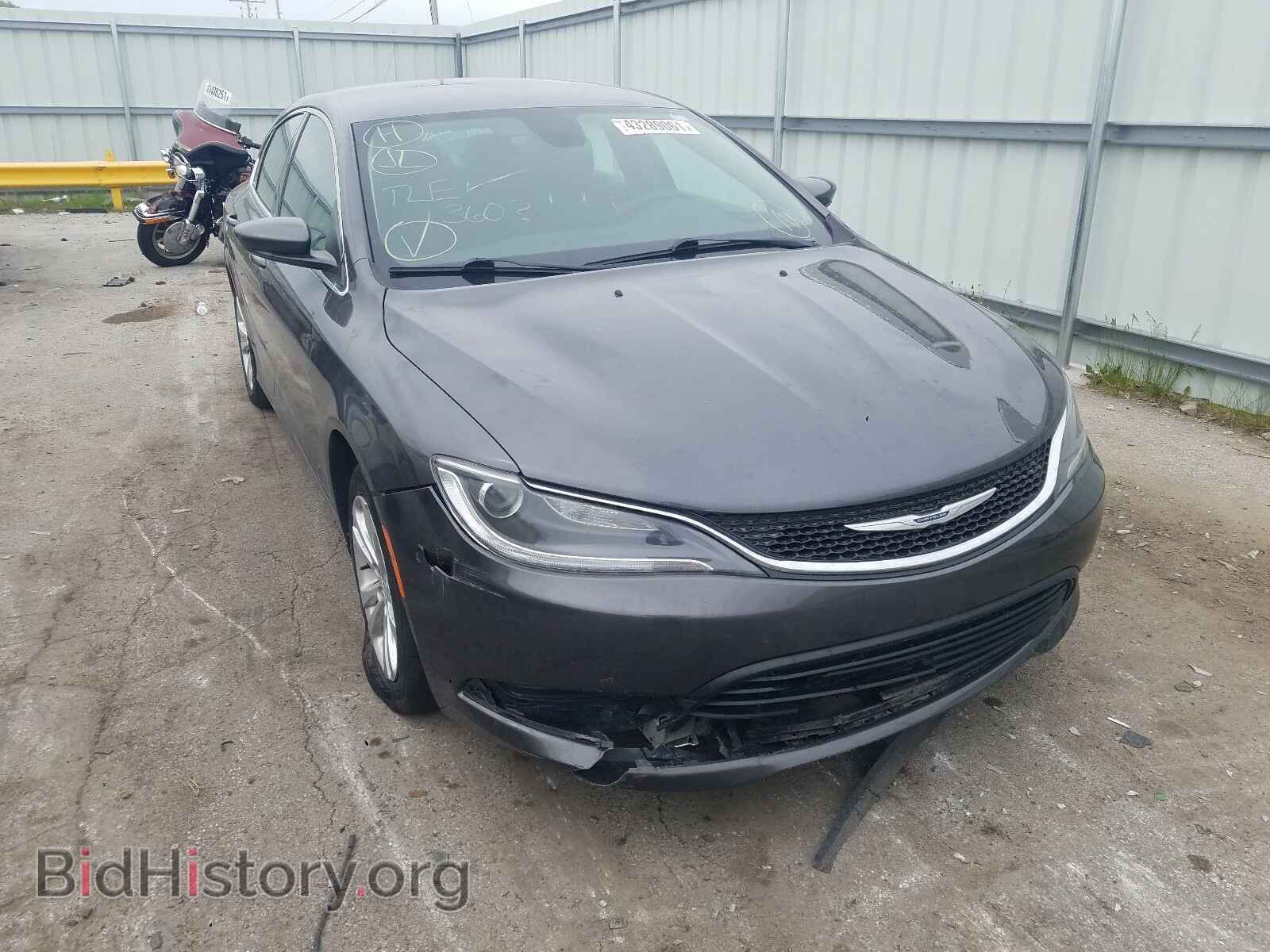 Фотография 1C3CCCFB3GN156131 - CHRYSLER 200 2016