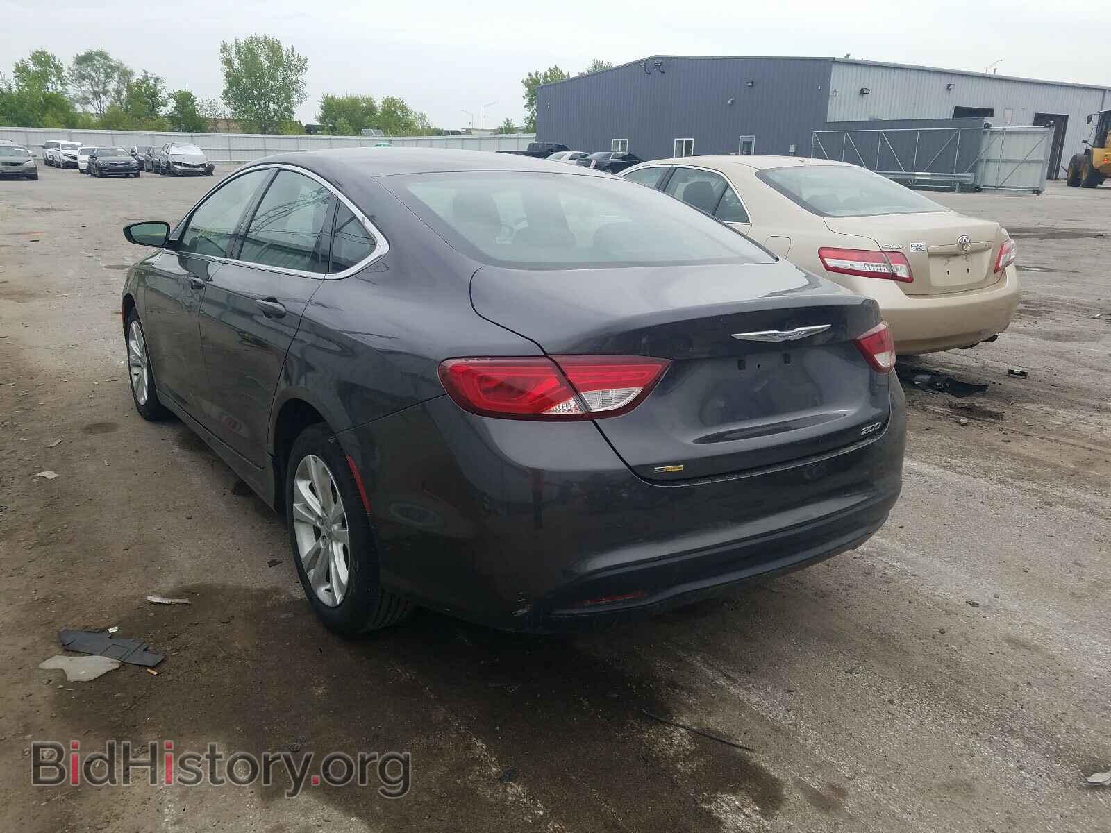 2016 CHRYSLER 200 - VIN: 1C3CCCFB3GN156131 - Фото 3