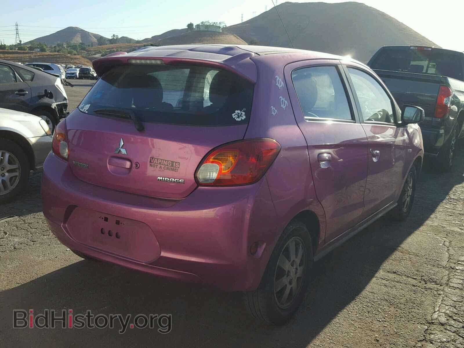 2014 MITSUBISHI MIRAGE - VIN: ML32A4HJ0EH021114 - Фото 4