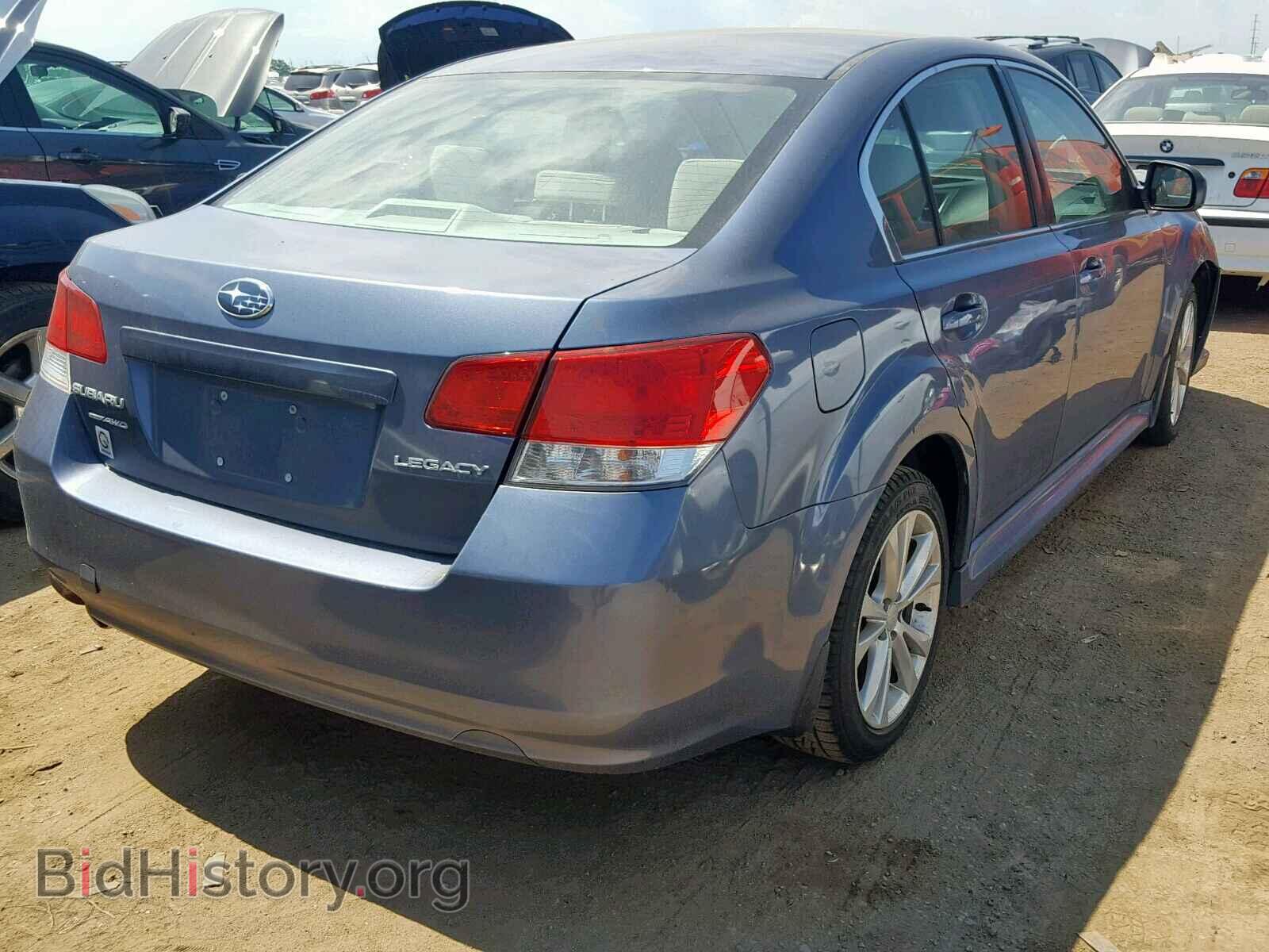 2013 SUBARU LEGACY - VIN: 4S3BMCC62D3039742 - Фото 4