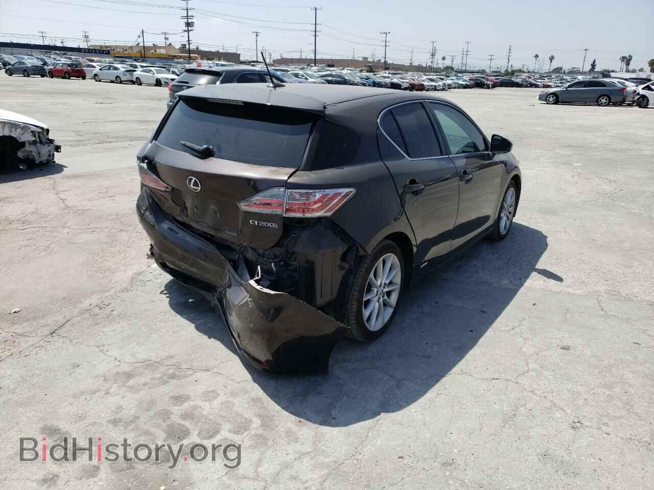 2013 LEXUS CT 200 - VIN: JTHKD5BH7D2140410 - Фото 4