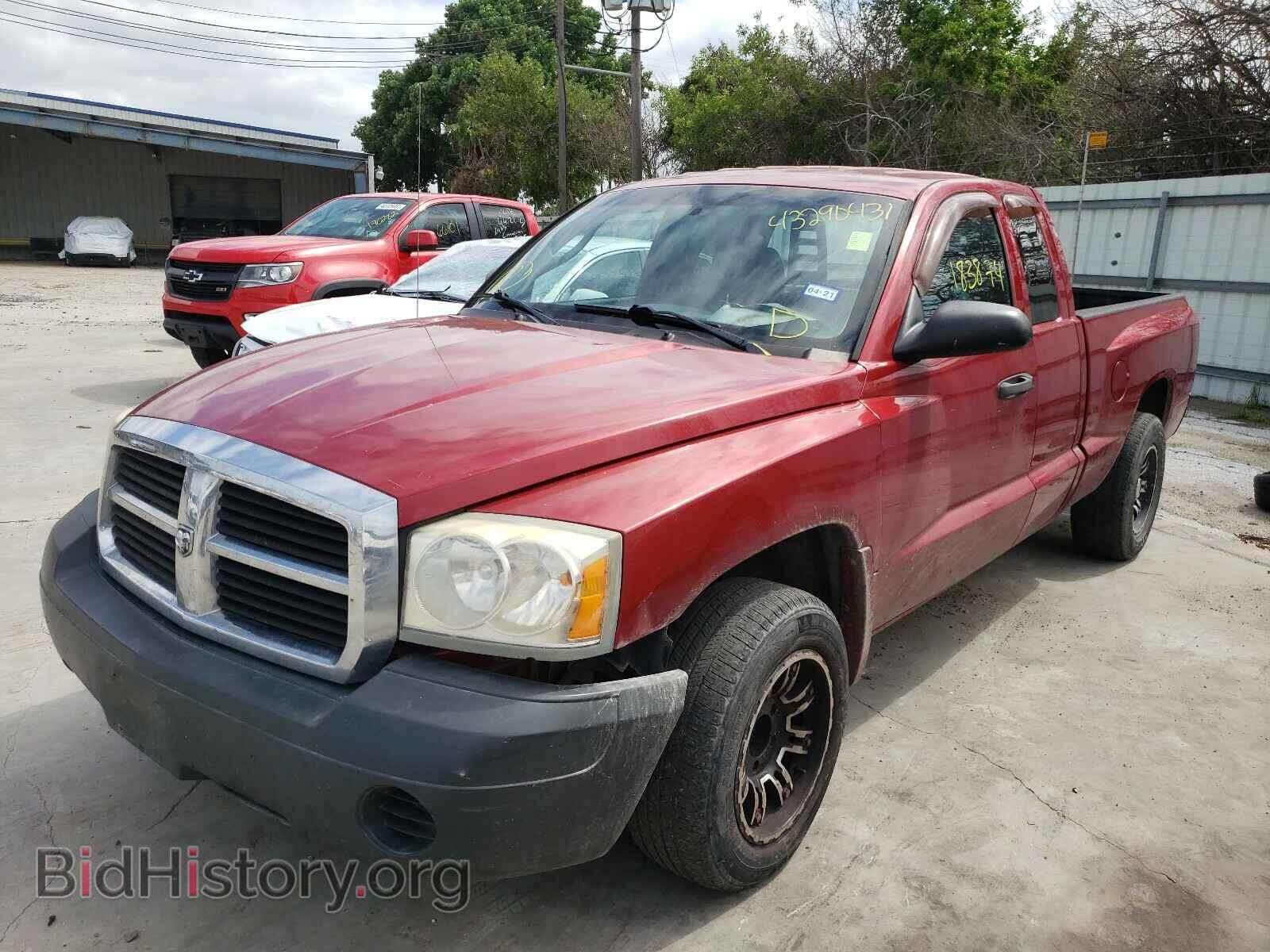 2006 DODGE DAKOTA - VIN: 1D7HE22KX6S626737 - Фото 2