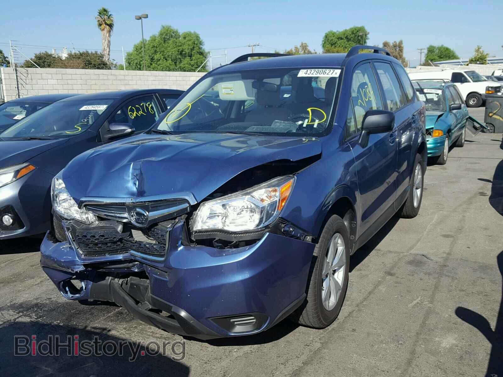 2016 SUBARU FORESTER - VIN: JF2SJABC4GH547353 - Фото 2