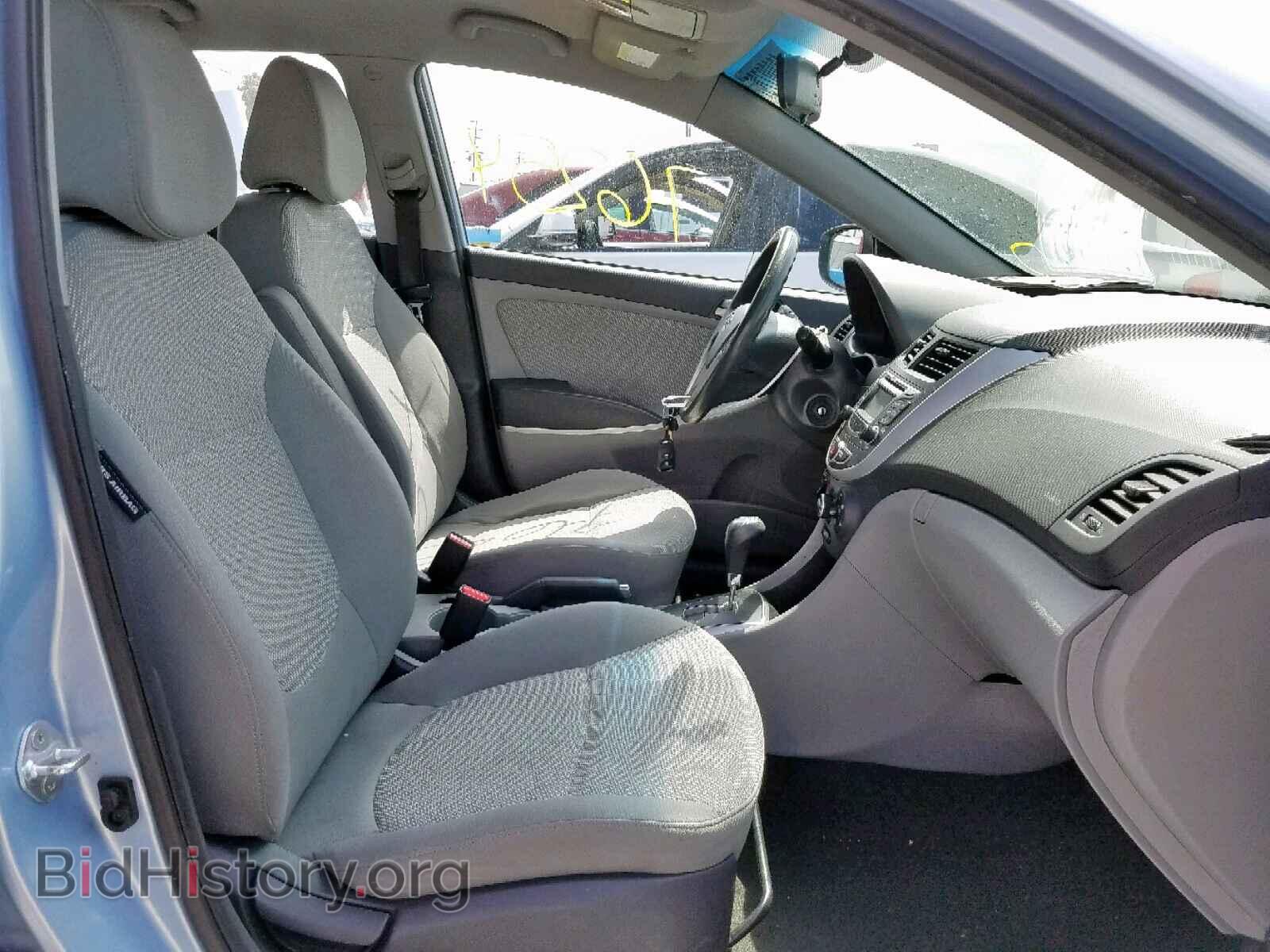 2013 HYUNDAI ACCENT - VIN: KMHCT5AE2DU137480 - Фото 5