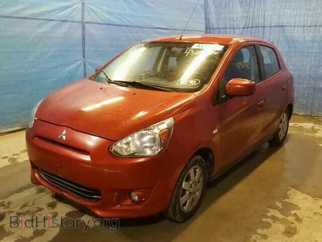 2014 MITSUBISHI MIRAGE - VIN: ML32A4HJ0EH006726 - Фото 2