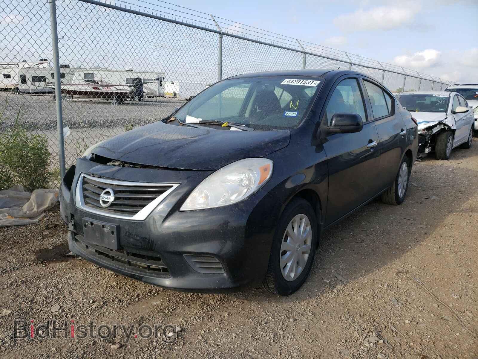 2014 NISSAN VERSA - VIN: 3N1CN7AP1EL816036 - Фото 2