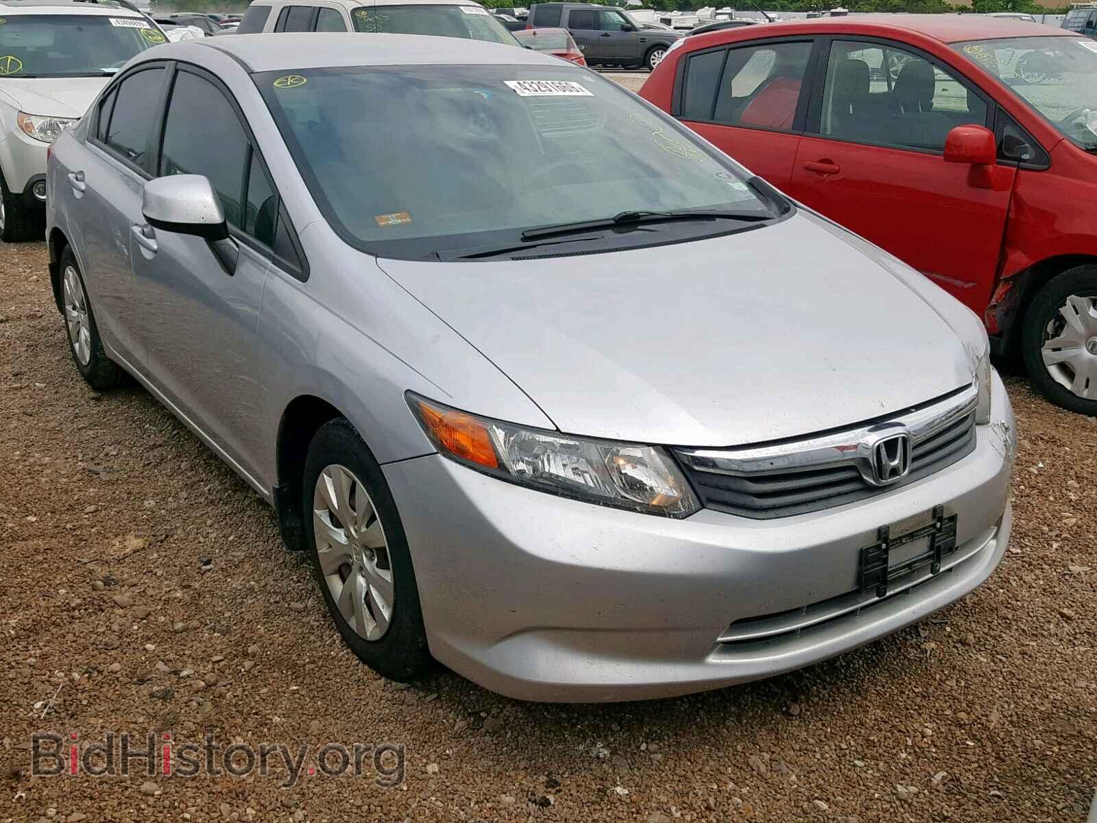 Photo 19XFB2F5XCE072726 - HONDA CIVIC LX 2012