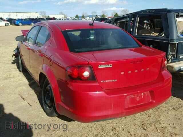 2013 DODGE AVENGER - VIN: 1C3CDZAB5DN566187 - Фото 3