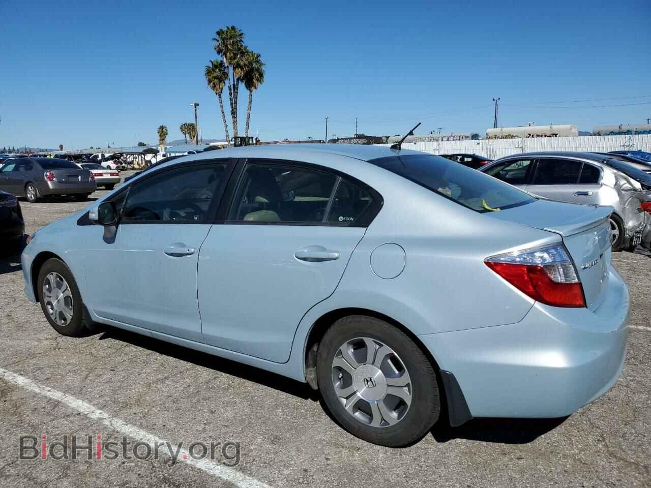 2012 HONDA CIVIC - VIN: JHMFB4F35CS004856 - Фото 2