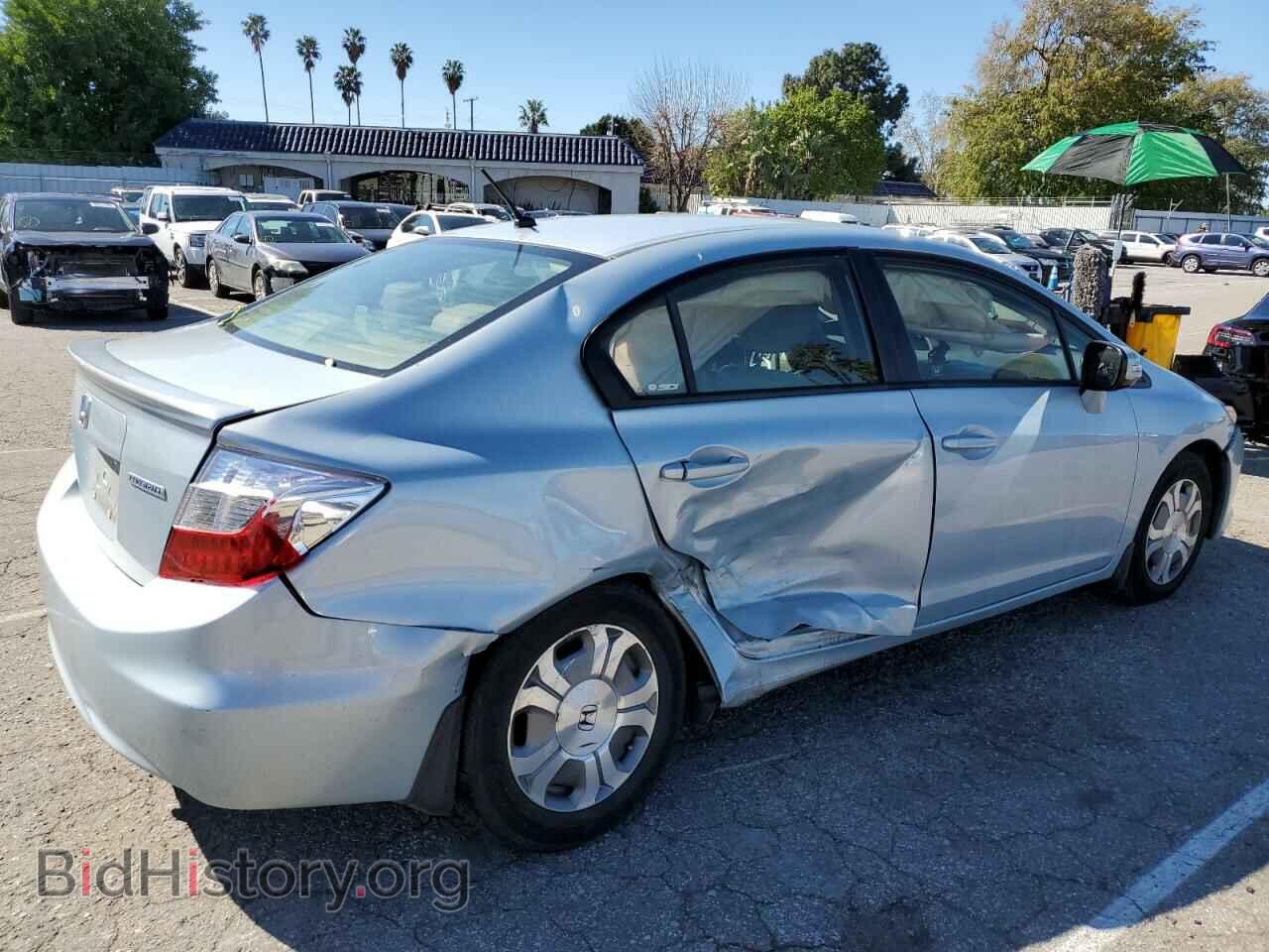 2012 HONDA CIVIC - VIN: JHMFB4F35CS004856 - Фото 3