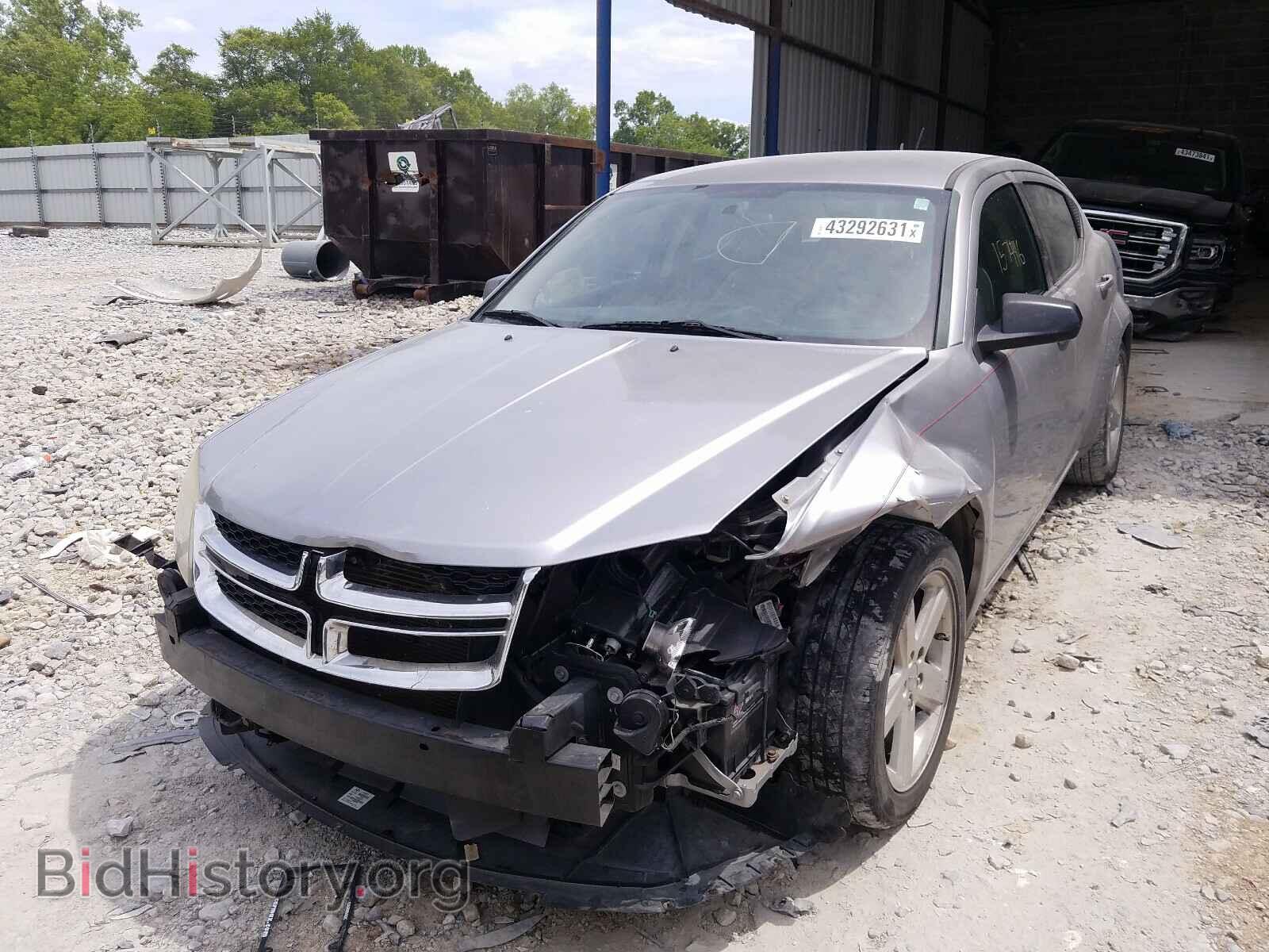 2013 DODGE AVENGER - VIN: 1C3CDZAB9DN517168 - Фото 2