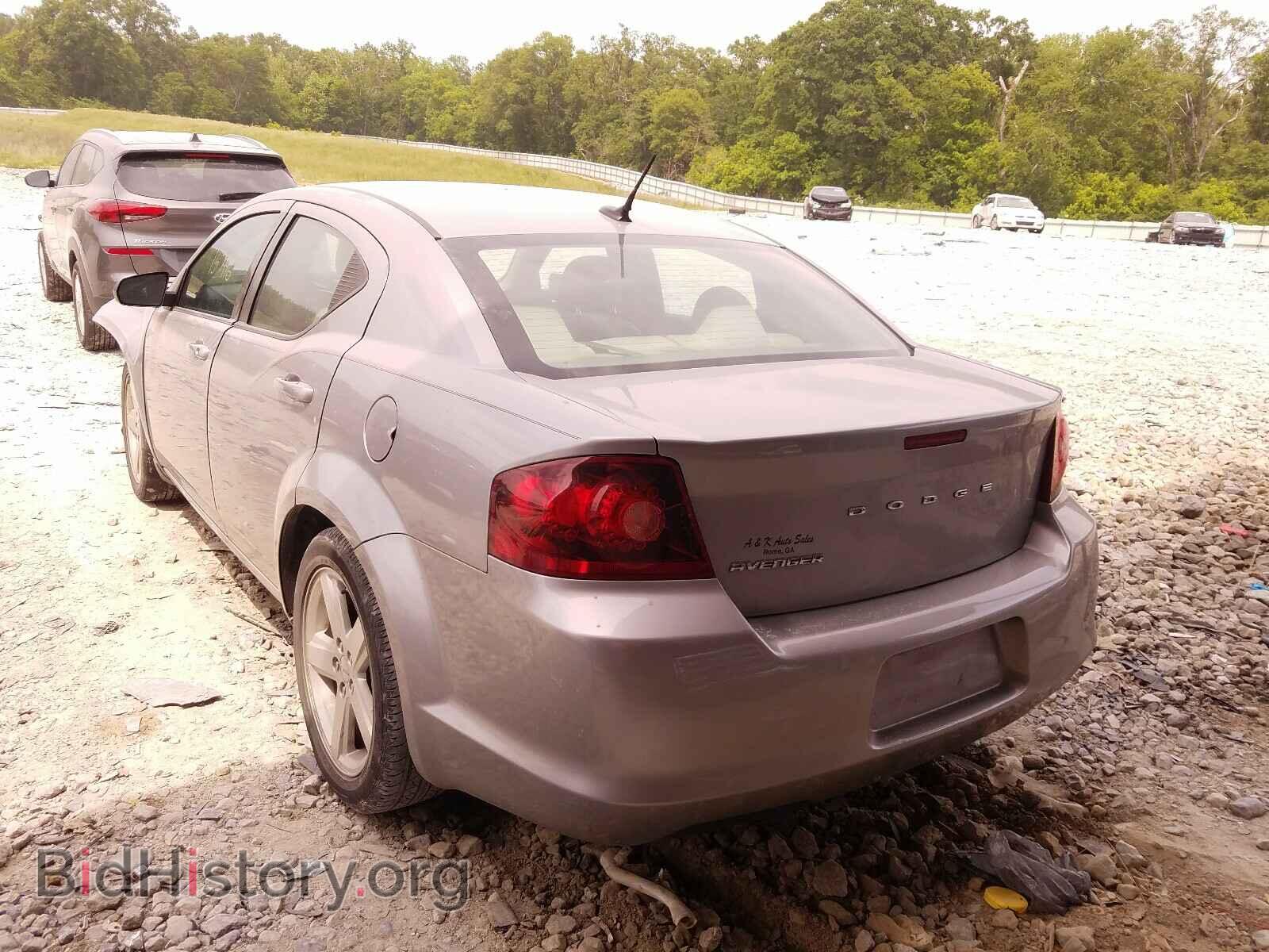 2013 DODGE AVENGER - VIN: 1C3CDZAB9DN517168 - Фото 3