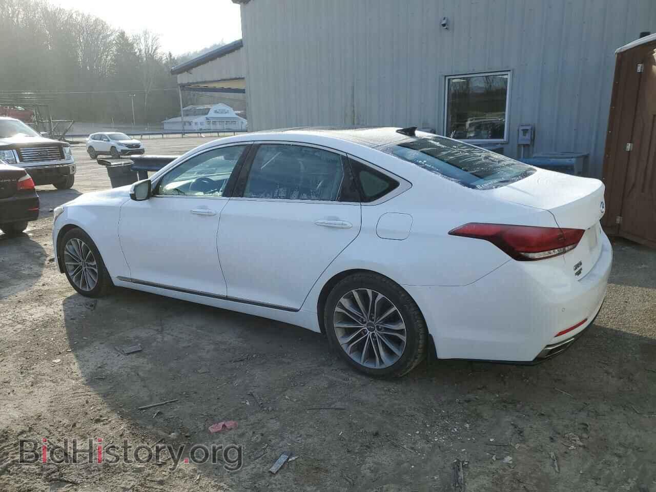 2016 HYUNDAI GENESIS - VIN: KMHGN4JEXGU112059 - Фото 2