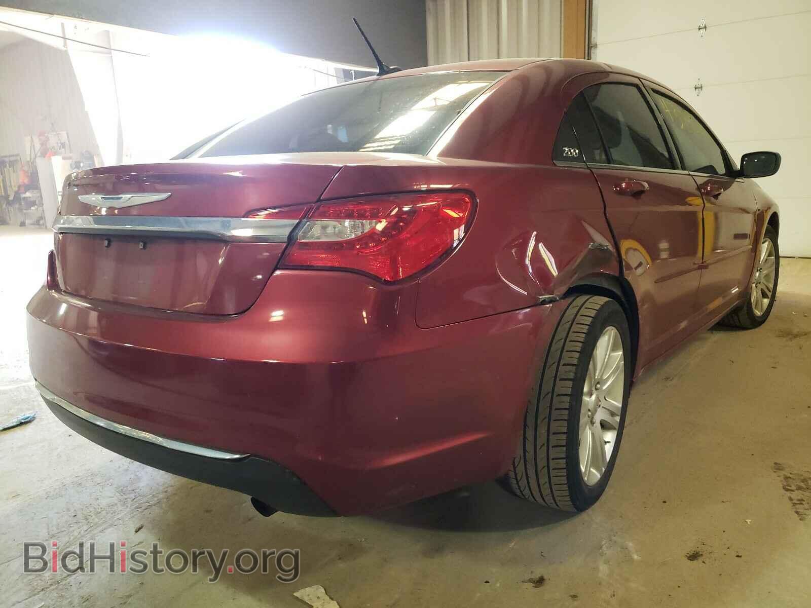 2012 CHRYSLER 200 - VIN: 1C3CCBAB3CN207574 - Фото 4