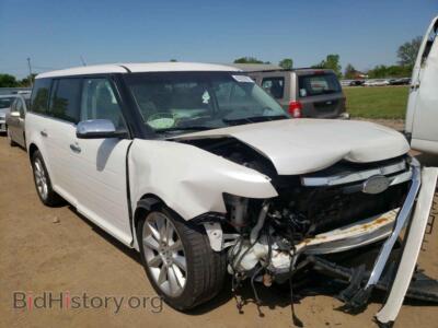 2012 Ford FLEX Flex Limit, white — VIN 2FMGK5DCXCBD07975, Copart