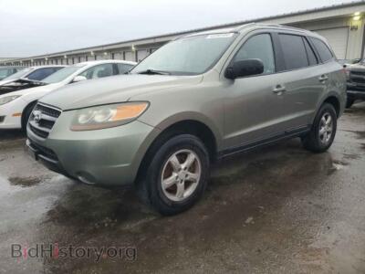 2007 Hyundai SANTA FE GLS, зеленый — VIN 5NMSG13D37H054847, Copart