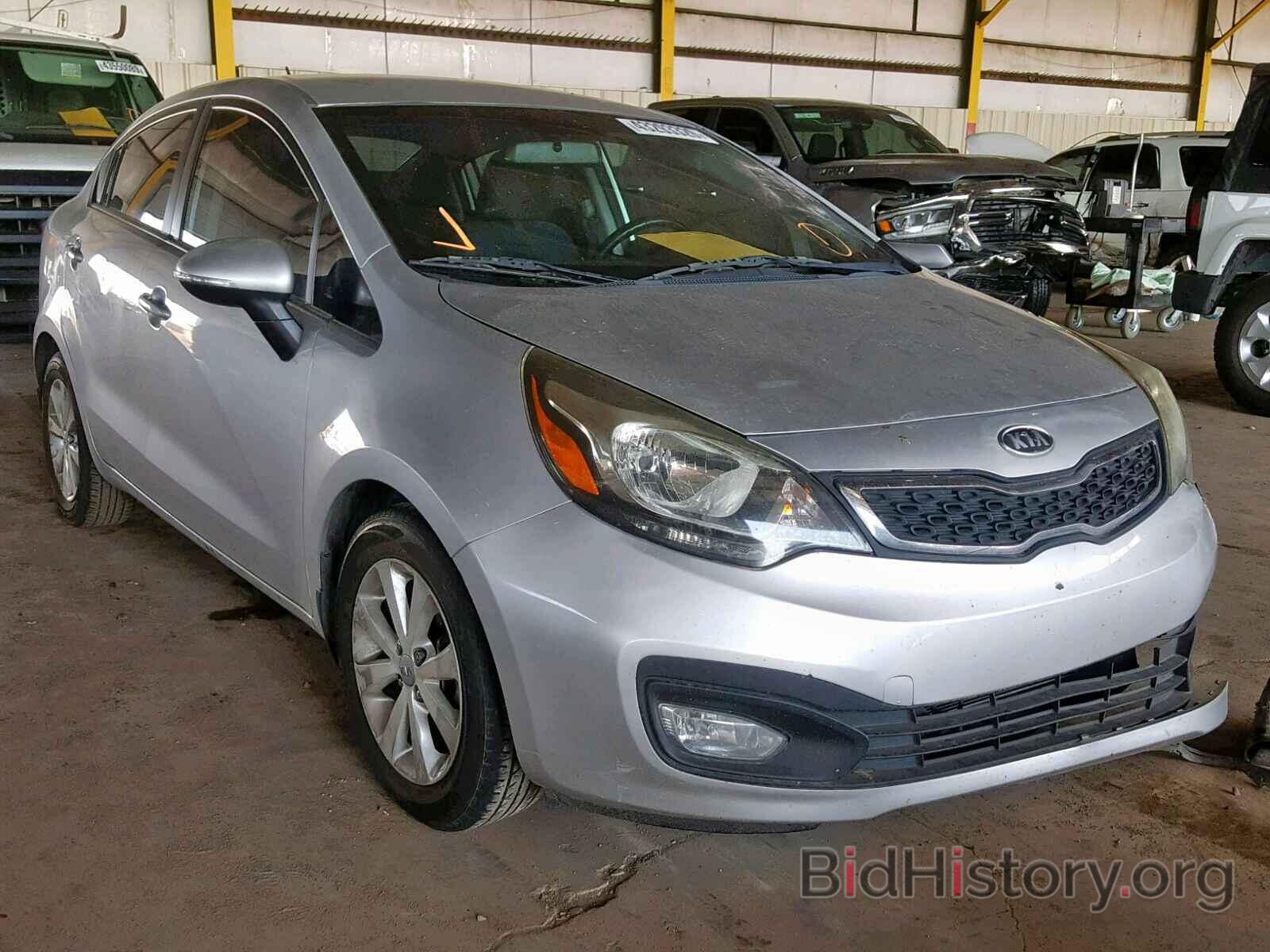 Photo KNADN4A38D6103511 - KIA RIO EX 2013