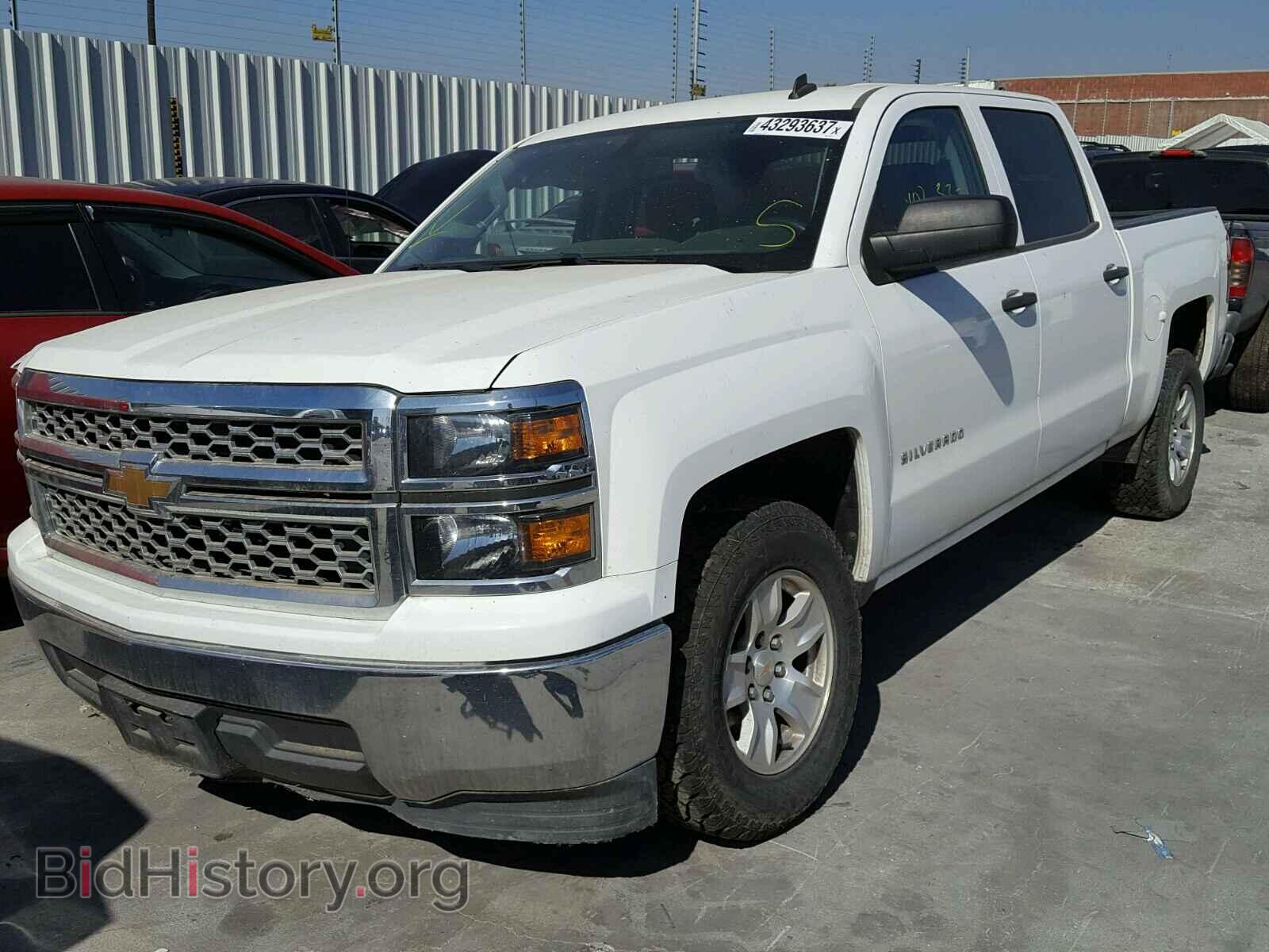 2014 CHEVROLET SILVERADO - VIN: 3GCPCREC8EG255575 - Фото 2