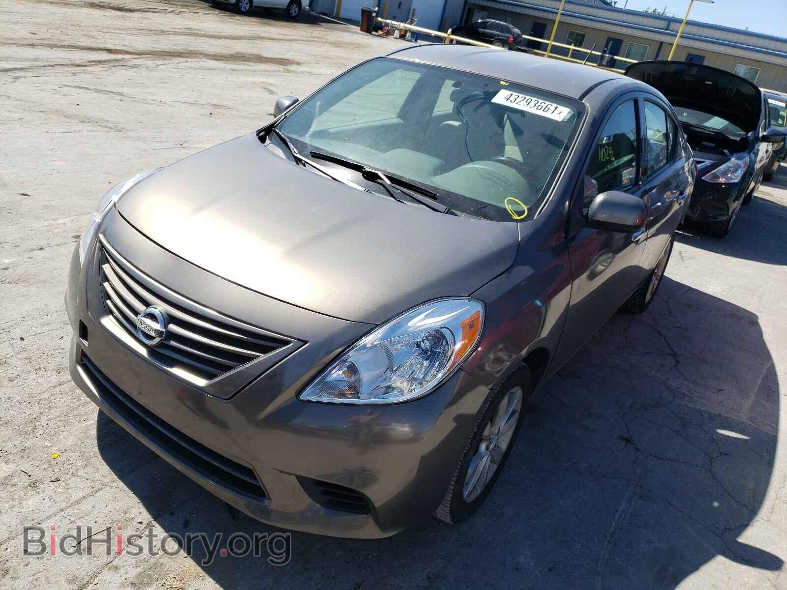 2014 NISSAN VERSA - VIN: 3N1CN7AP1EL877225 - Фото 2