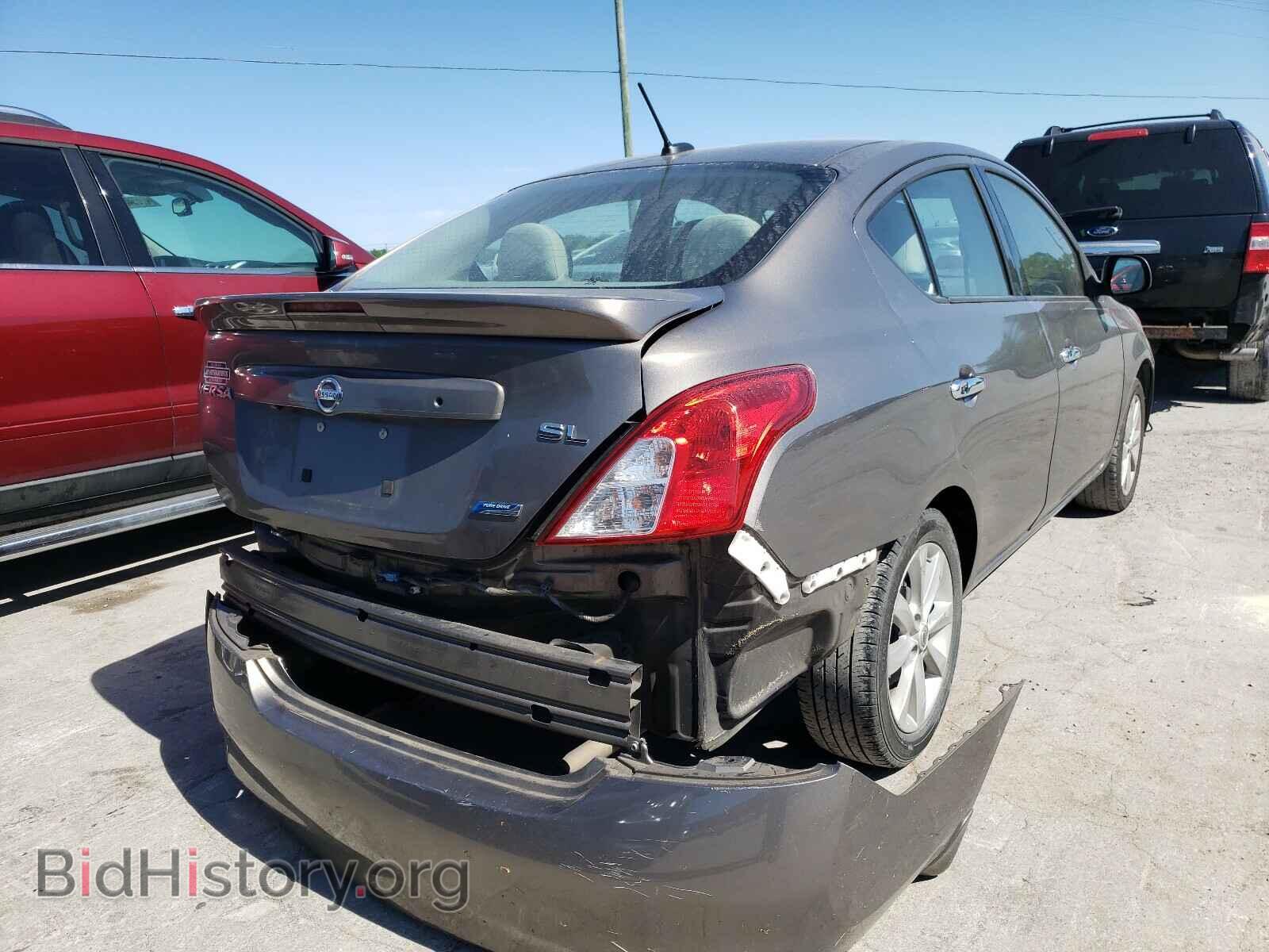 2014 NISSAN VERSA - VIN: 3N1CN7AP1EL877225 - Фото 4