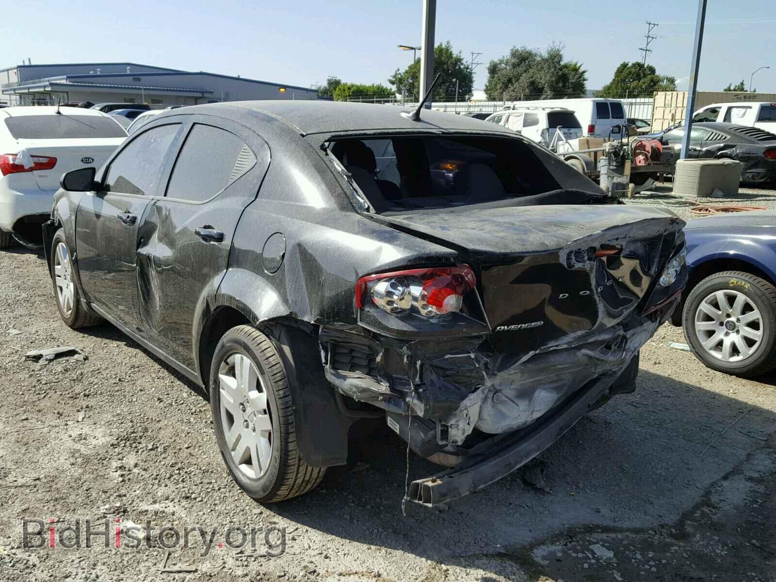 2013 DODGE AVENGER - VIN: 1C3CDZAB1DN720622 - Фото 3