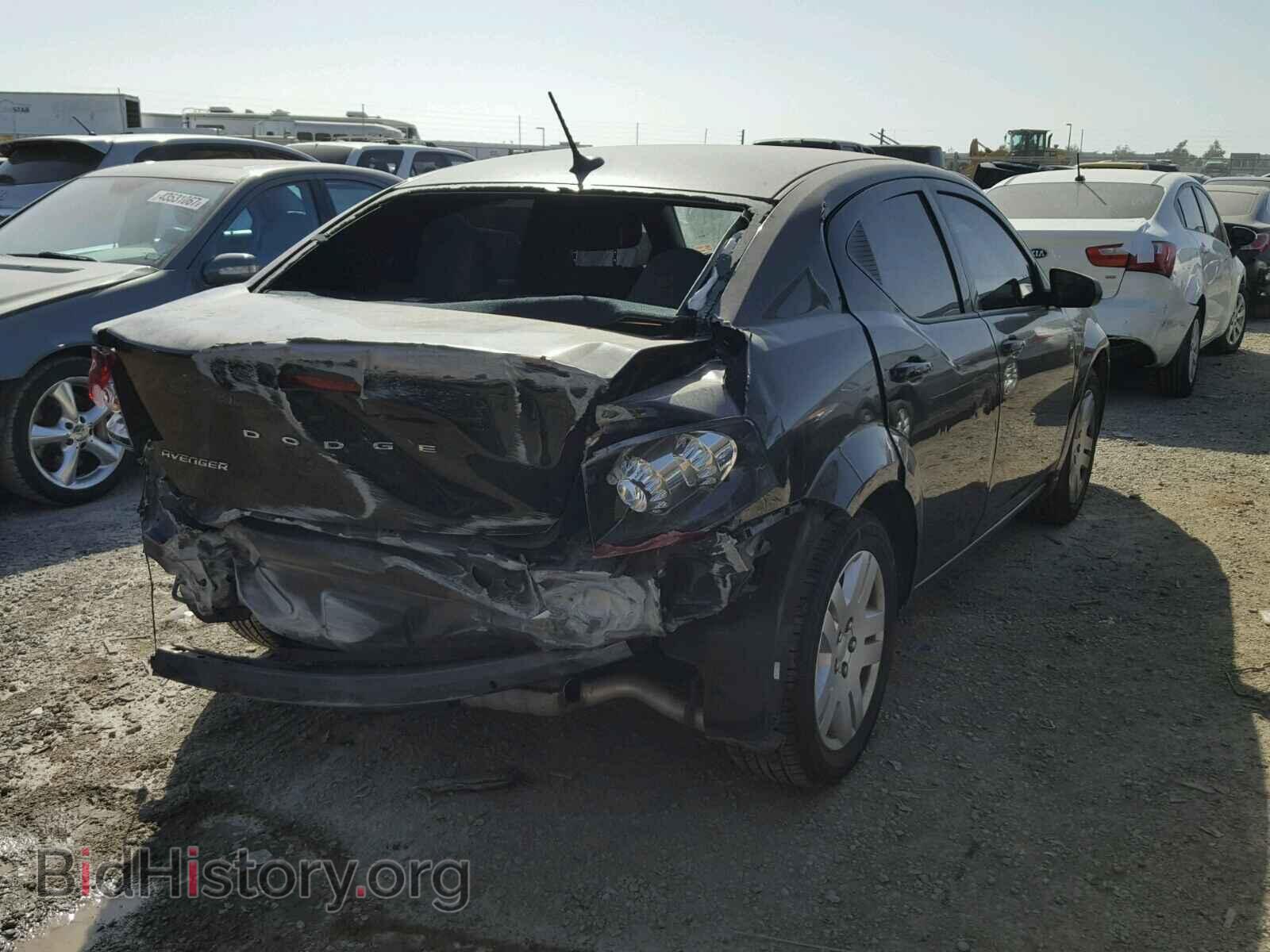 2013 DODGE AVENGER - VIN: 1C3CDZAB1DN720622 - Фото 4