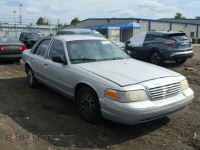 2003 Ford CROWN VIC Crown Vict, серебристый — VIN 2FAFP74W13X193199, Copart