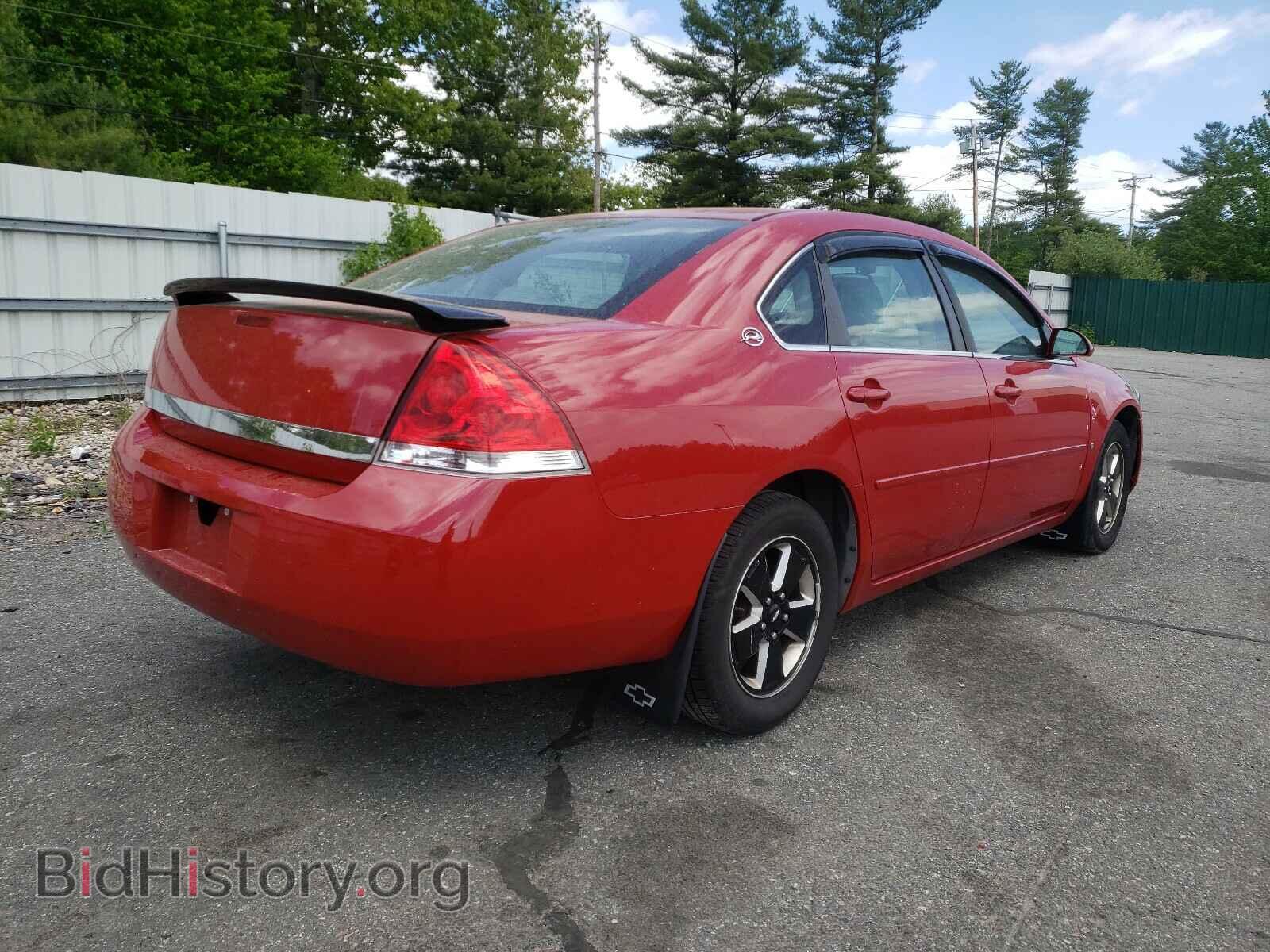 2008 CHEVROLET IMPALA - VIN: 2G1WT55NX81211024 - Фото 4