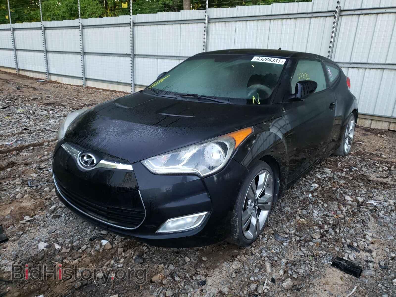 2013 HYUNDAI VELOSTER - VIN: KMHTC6AD9DU156198 - Фото 2