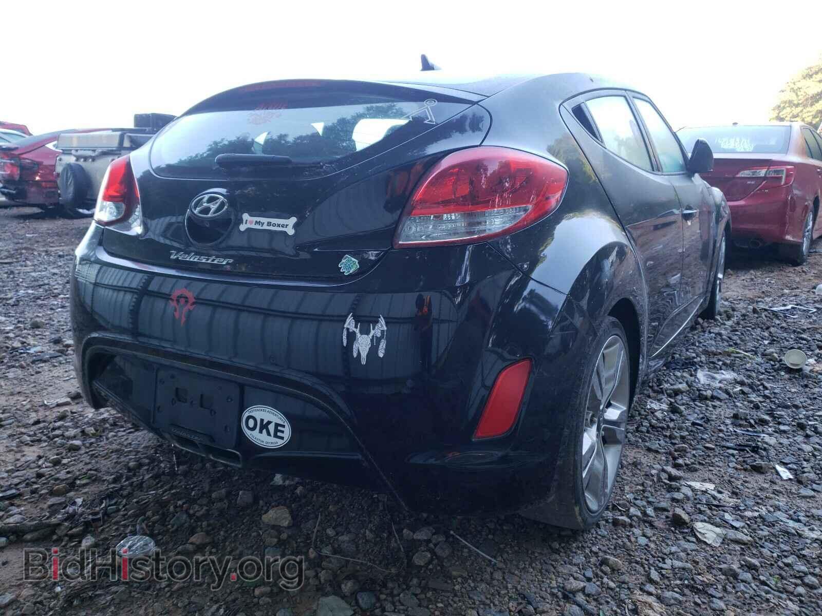 2013 HYUNDAI VELOSTER - VIN: KMHTC6AD9DU156198 - Фото 4
