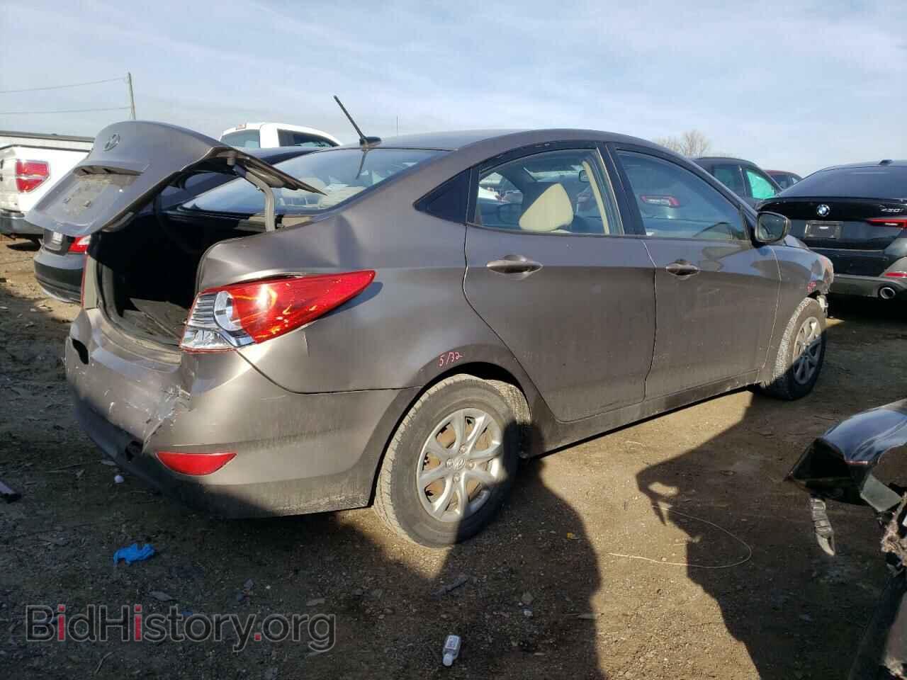 2013 HYUNDAI ACCENT - VIN: KMHCT4AE5DU441252 - Фото 3
