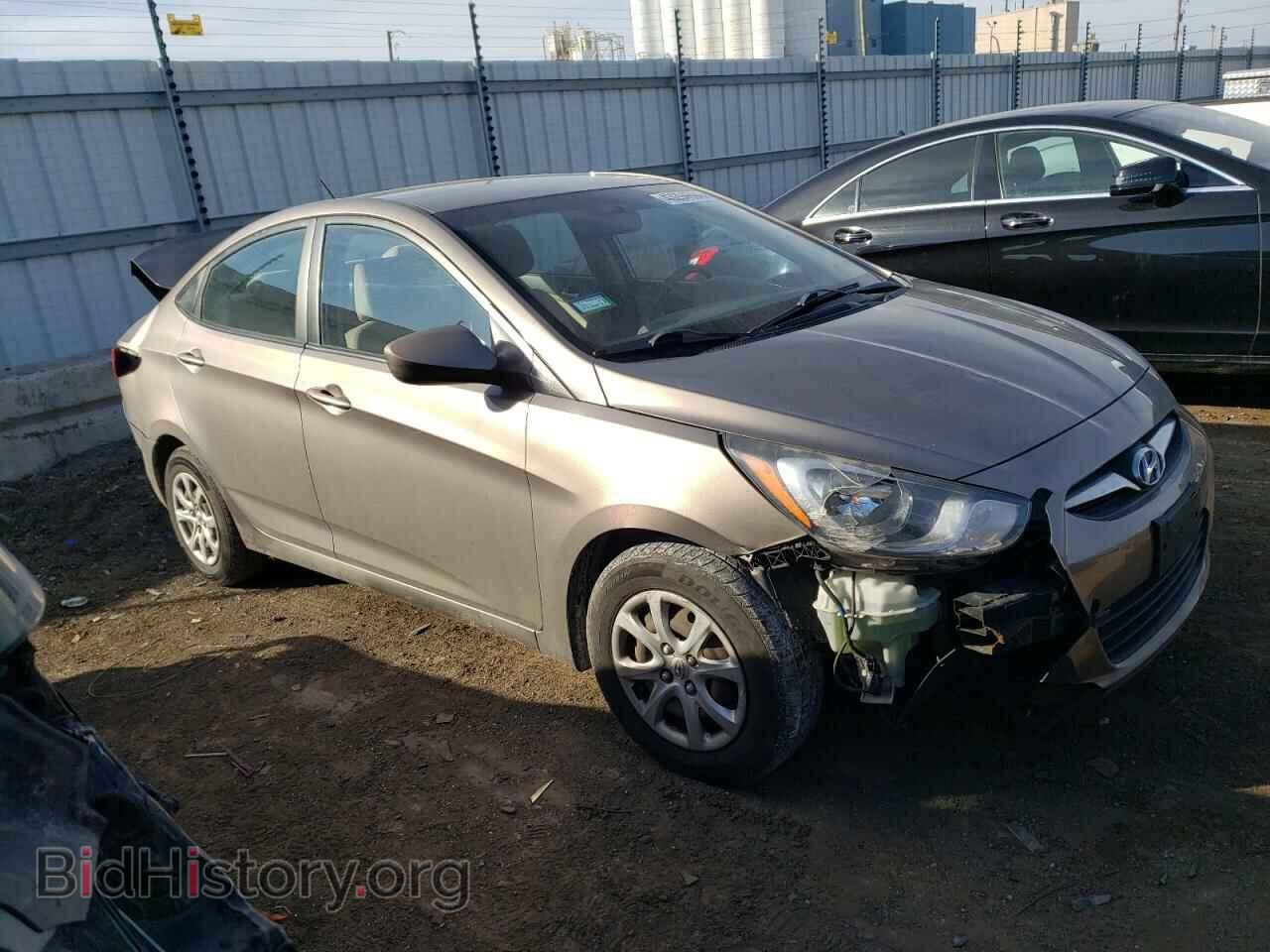 2013 HYUNDAI ACCENT - VIN: KMHCT4AE5DU441252 - Фото 4