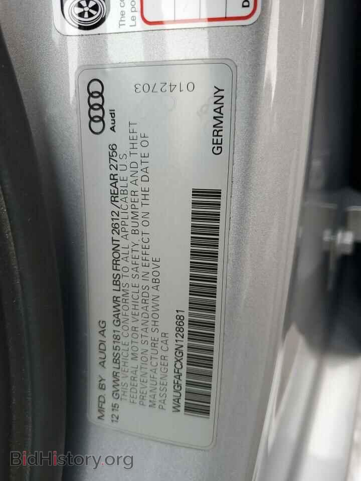 2016 AUDI A6 - VIN: WAUGFAFCXGN128681 - Фото 13