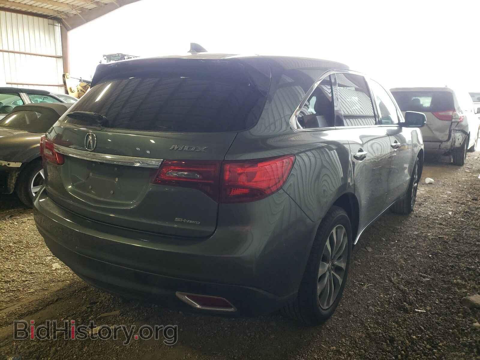 2014 ACURA MDX - VIN: 5FRYD4H46EB032870 - Фото 4