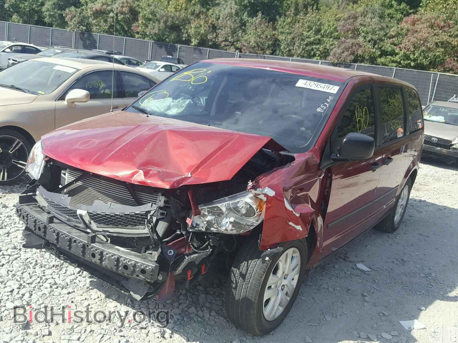 2014 DODGE CARAVAN - VIN: 2C4RDGBG0ER420613 - Фото 2