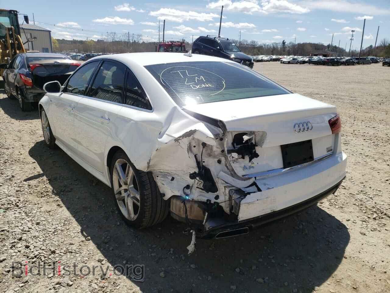 2016 AUDI A6 - VIN: WAUFGAFC6GN016338 - Фото 3