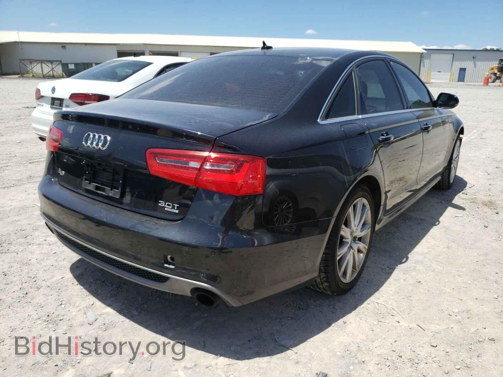2012 AUDI A6 - VIN: WAUJGAFC7CN069263 - Фото 4