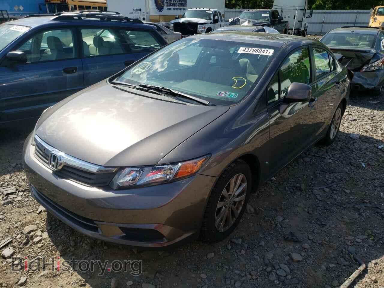 2012 HONDA CIVIC - VIN: 19XFB2F84CE346609 - Фото 2