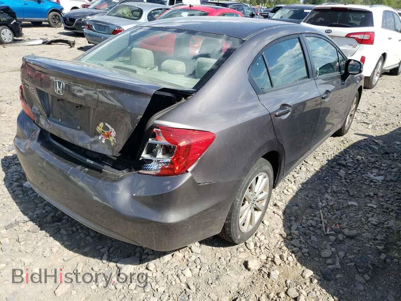 2012 HONDA CIVIC - VIN: 19XFB2F84CE346609 - Фото 4