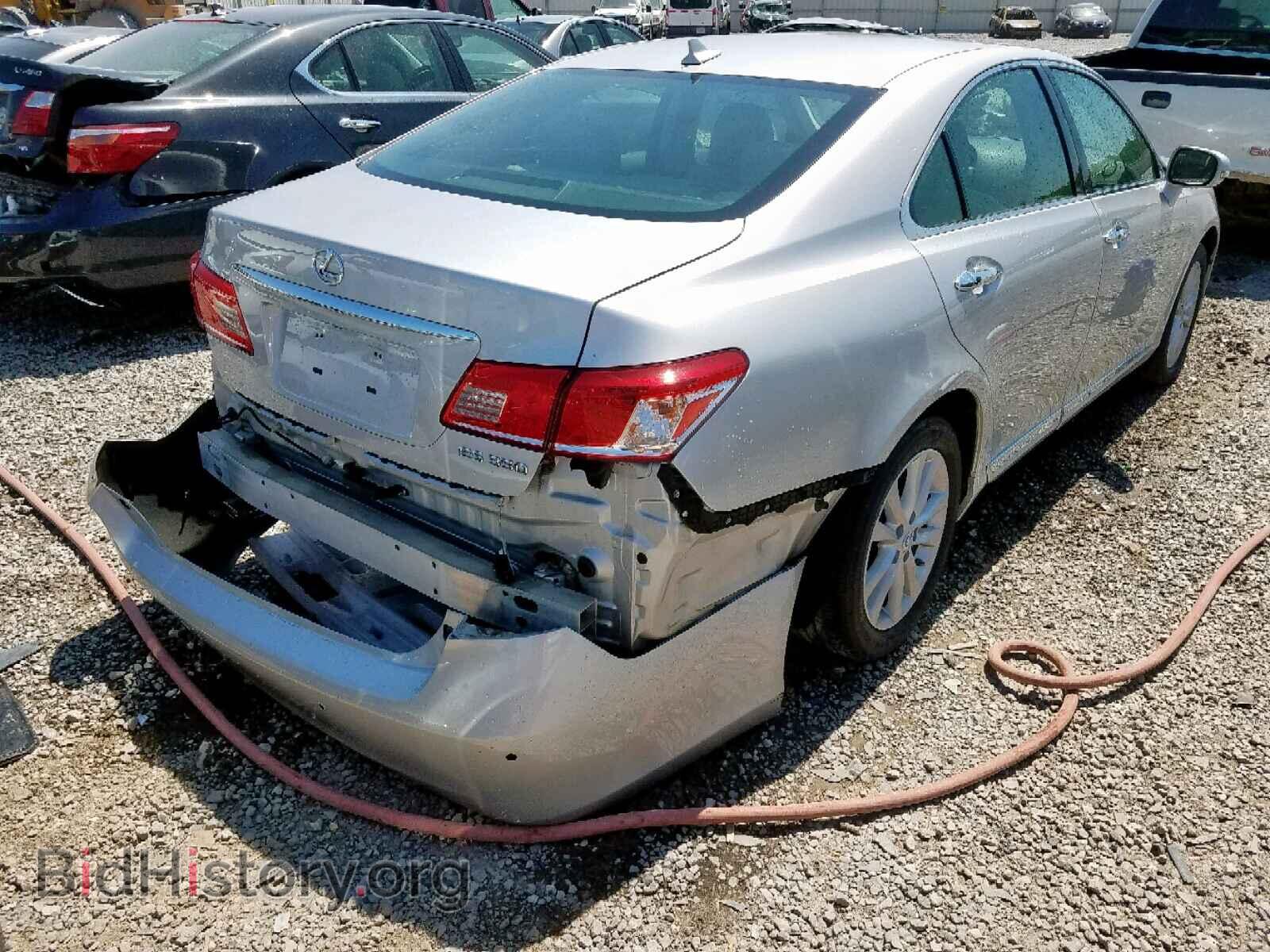 2011 LEXUS ES350 - VIN: JTHBK1EG4B2466440 - Фото 4