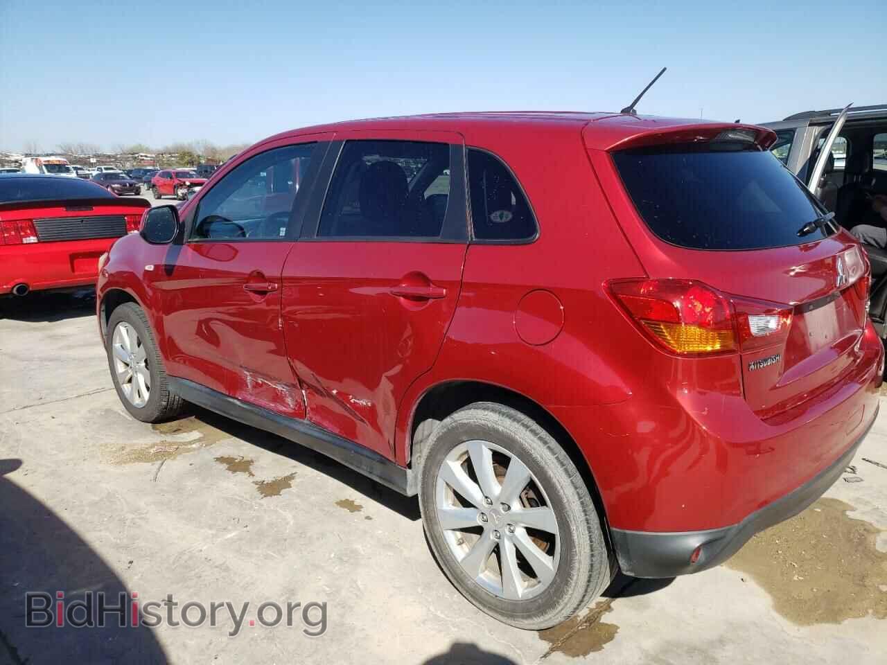 2014 MITSUBISHI OUTLANDER - VIN: 4A4AP3AU4EE031919 - Фото 2