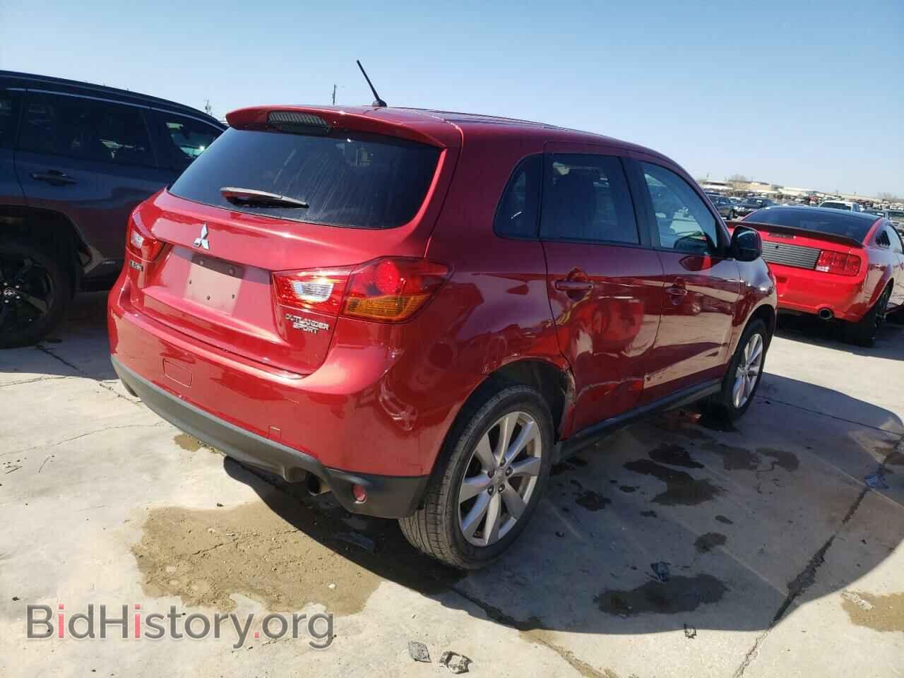 2014 MITSUBISHI OUTLANDER - VIN: 4A4AP3AU4EE031919 - Фото 3