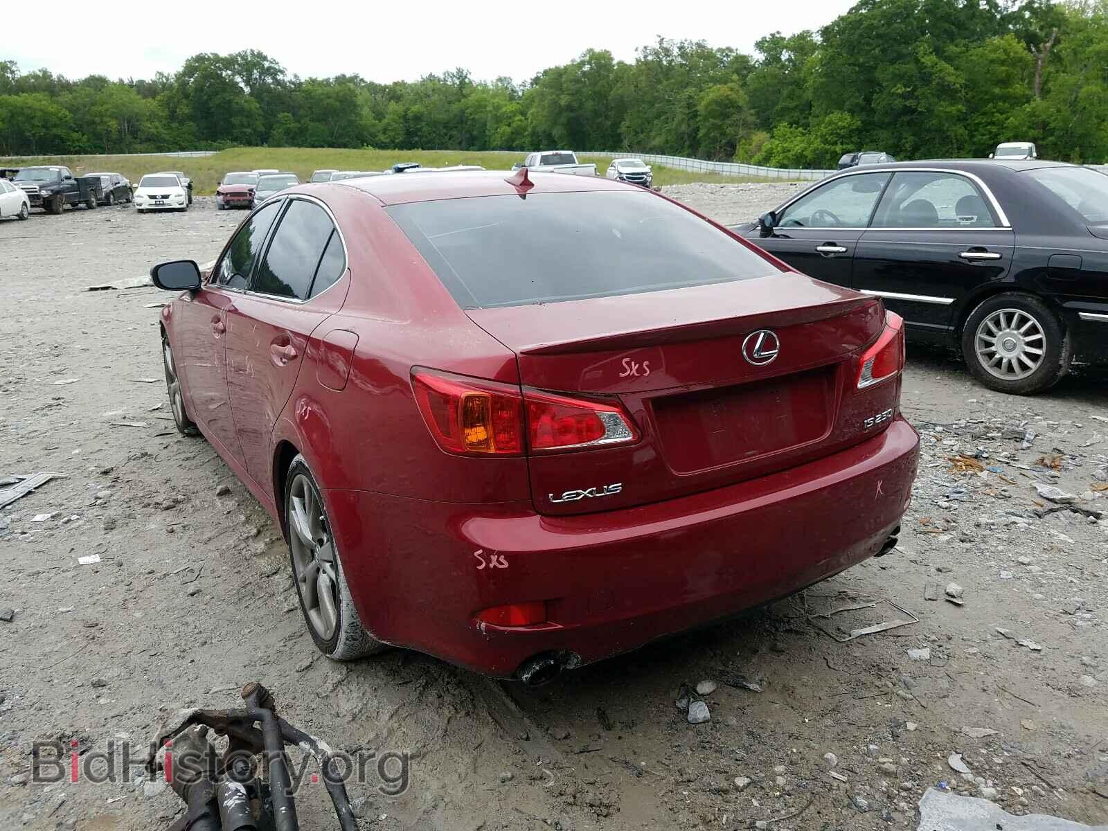 2009 LEXUS IS - VIN: JTHBK262795093587 - Фото 3