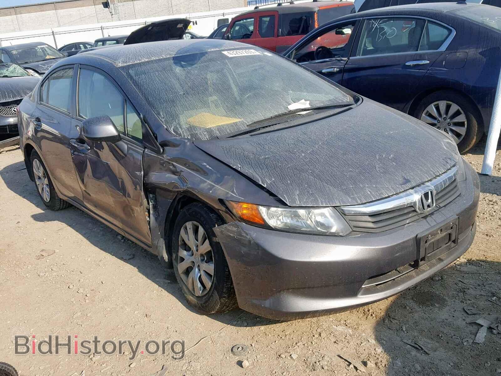 Photo 19XFB2F54CE027281 - HONDA CIVIC LX 2012