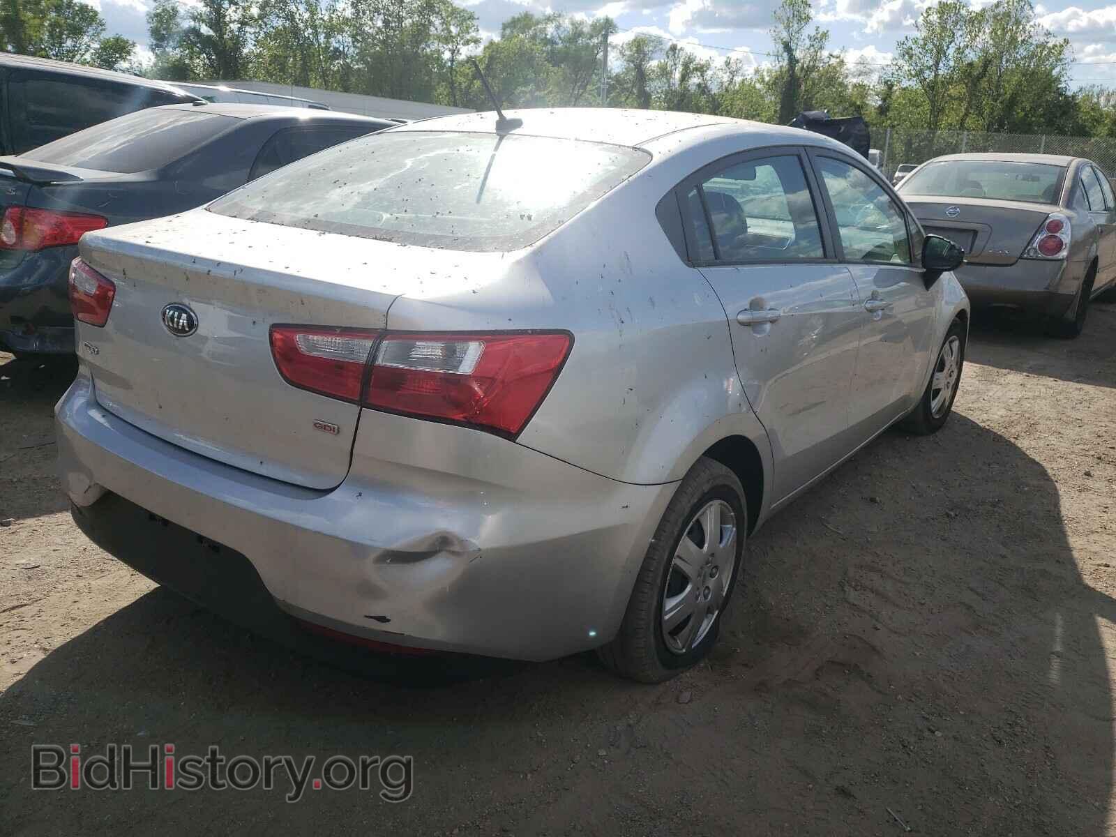 2016 KIA RIO - VIN: KNADM4A39G6624762 - Фото 4