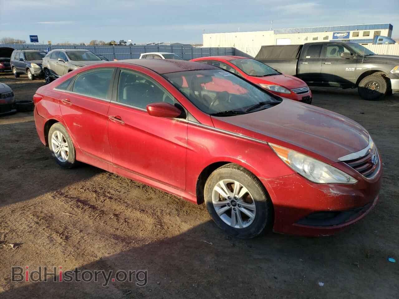 2014 HYUNDAI SONATA - VIN: 5NPEB4AC6EH856431 - Photo 4
