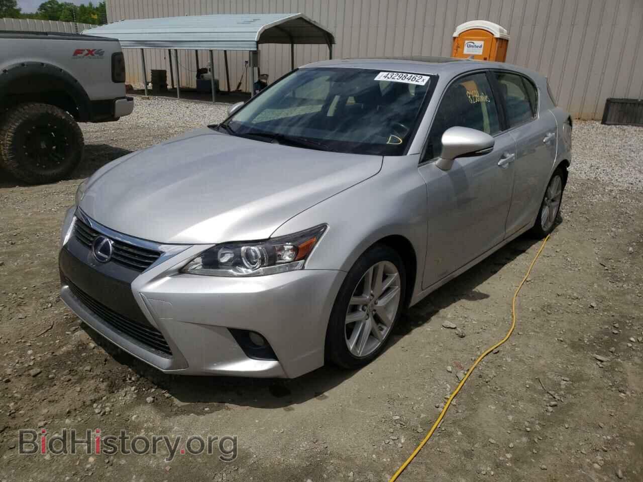 2014 LEXUS CT 200 - VIN: JTHKD5BH6E2179586 - Фото 2
