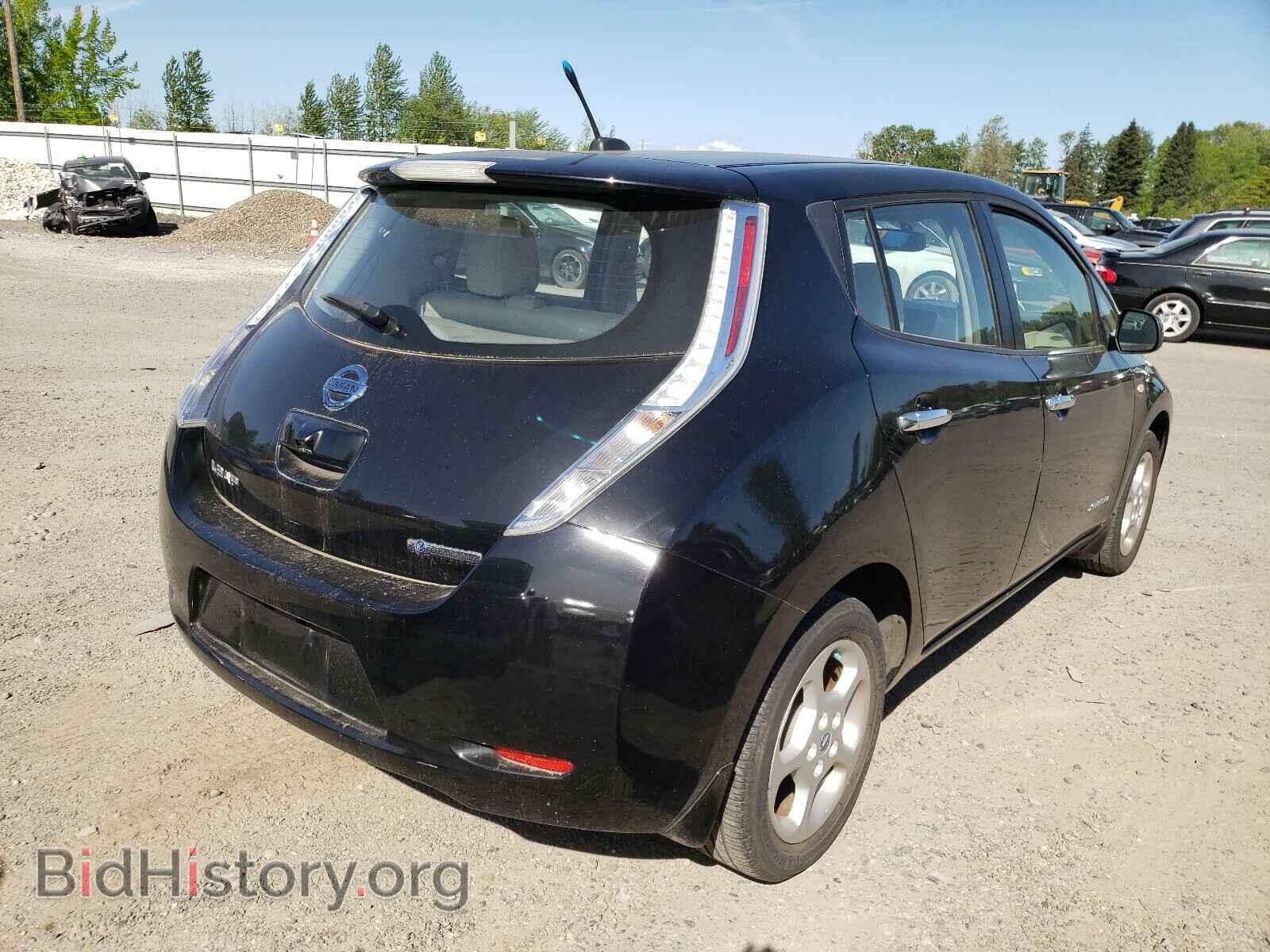 2012 NISSAN LEAF - VIN: JN1AZ0CP4CT015836 - Фото 4